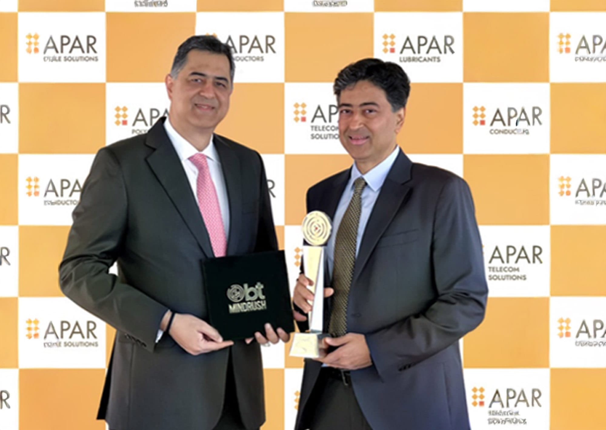 Kushal N. Desai and Chaitanya N. Desai, of APAR Industries, have clinched the prestigious &lsquo;Best CEOs Award&rsquo; !