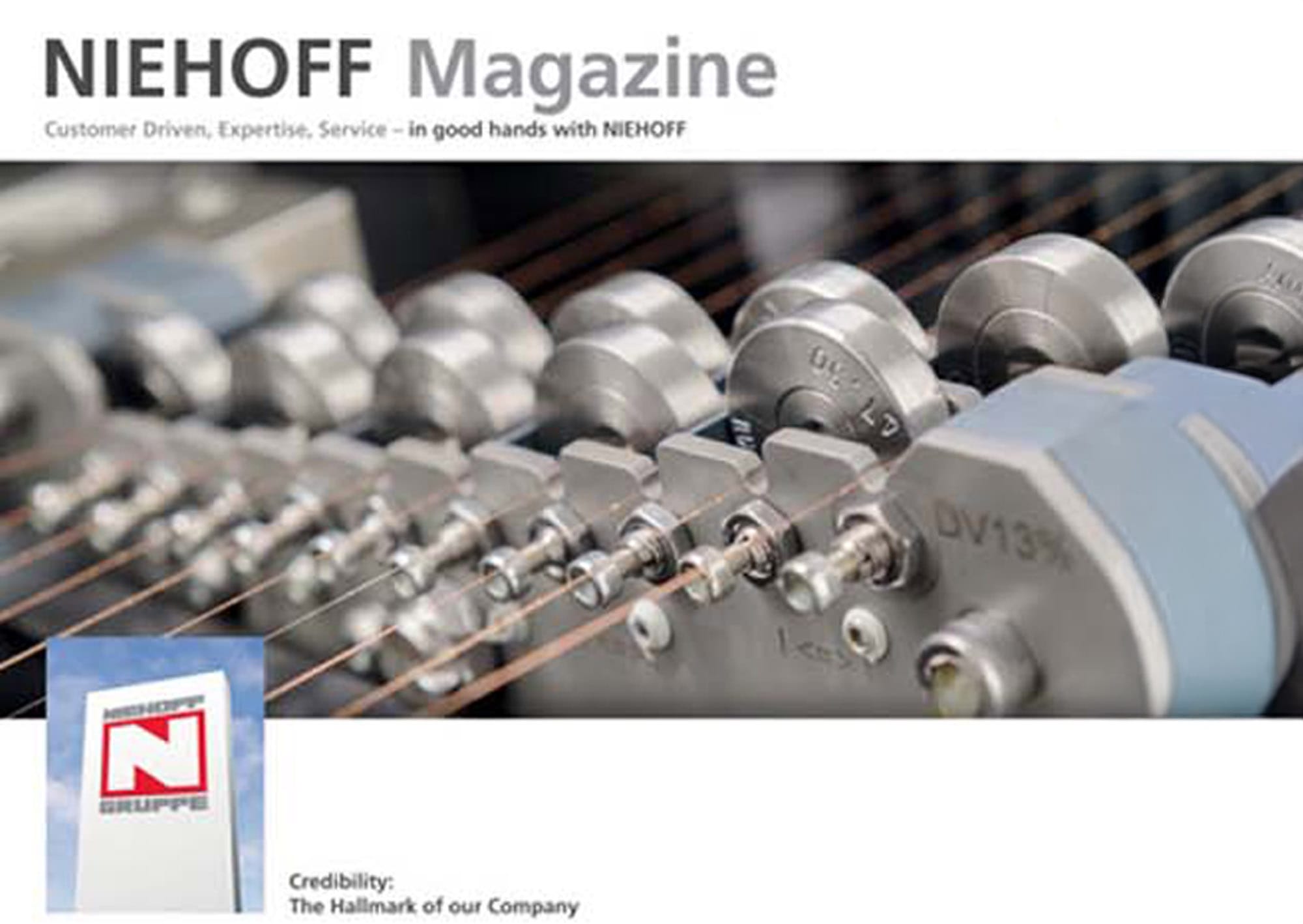 NIEHOFF Magazine highlights the innovative offerings of APAR Industries Limited.