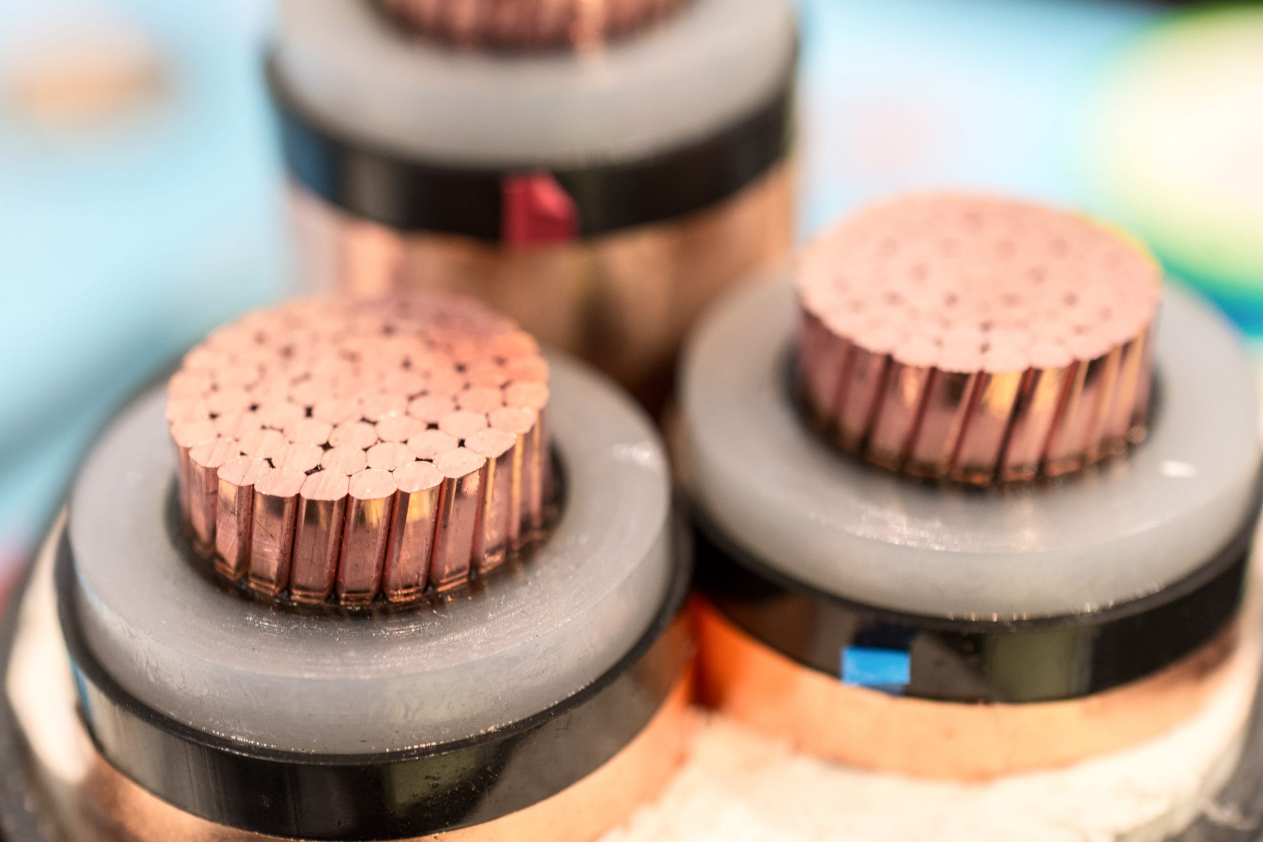 Copper rods, wires, busbars and strips